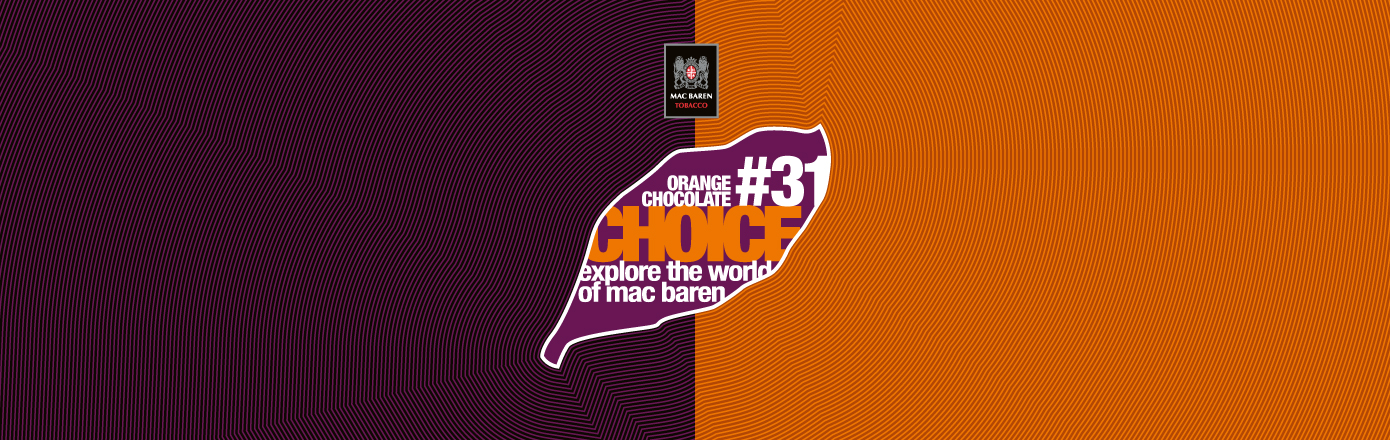Mac Baren Choice #31 Orange Chocolate Choice 手捲煙絲包裝